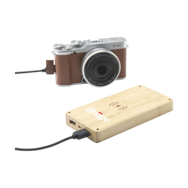 Logotrade firmakingituse foto: Solar Powerbank 8000+ juhtmevaba laadija